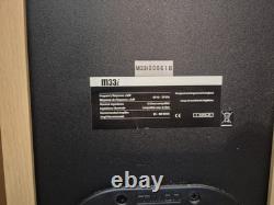 Mission m33i Floorstanding Speakers Fully Working See Terminal Note Beech