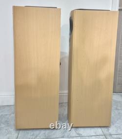 Mission m33i Floorstanding Speakers Fully Working See Terminal Note Beech
