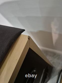 Mission m33i Floorstanding Speakers Fully Working See Terminal Note Beech