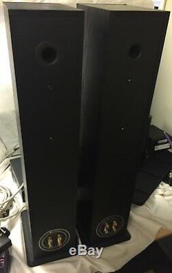 Monitor Audio Bronze 5 Floorstanding Speaker Pair Black Oak DNG-494