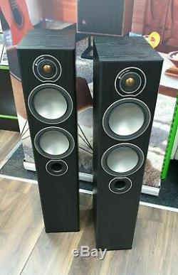 Monitor Audio Bronze 5 Floorstanding Speakers Black Oak - EX DEMONSTRATION