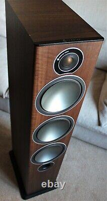 Monitor Audio Bronze 6 Floorstanding Loudspeakers In Walnut Matching Pair
