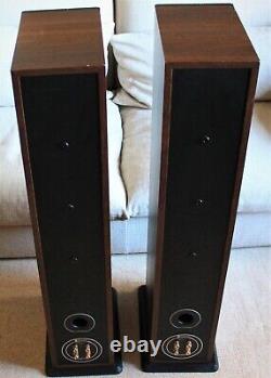 Monitor Audio Bronze 6 Floorstanding Loudspeakers In Walnut Matching Pair