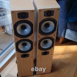 Monitor Audio Bronze B4 Floorstanding Speakers Pair Light Wood