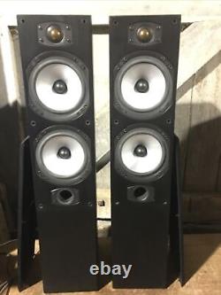 Monitor Audio Bronze B4 Speakers Pair of Floor Standing Black 6 Ohms 150w 106781