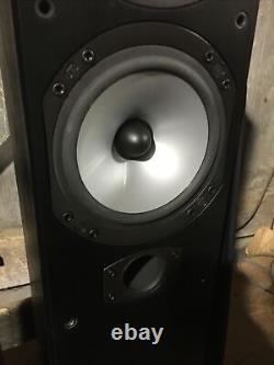 Monitor Audio Bronze B4 Speakers Pair of Floor Standing Black 6 Ohms 150w 106781