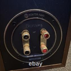 Monitor Audio Bronze BX5 Floor Standing Speakers Tested Working VGC