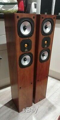 Monitor Audio Floorstanding Rosewood Speakers Pair Studio 12 Exc Condition