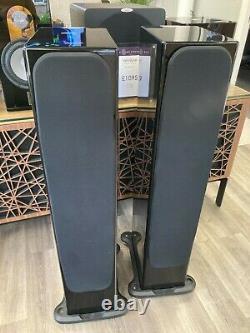 Monitor Audio GS60 Gloss Black Floor standing Hi-Fi Cinema Speakers Boxed