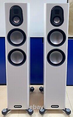 Monitor Audio Gold 200 5G Floorstanding Speakers White Preowned