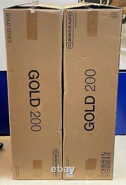 Monitor Audio Gold 200 5G Floorstanding Speakers White Preowned