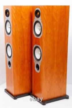 Monitor Audio Gold 20 floorstanding speakers in cherry, working well