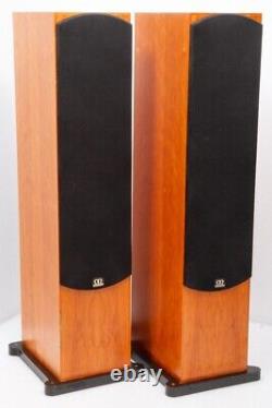 Monitor Audio Gold 20 floorstanding speakers in cherry, working well