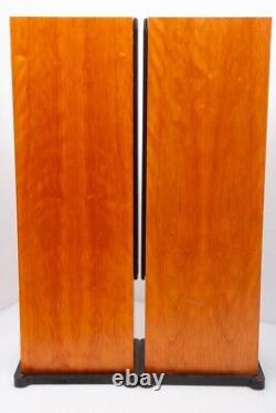 Monitor Audio Gold 20 floorstanding speakers in cherry, working well