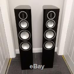 Monitor Audio Gold 300 4G Piano Black Floorstanding Speaker (Pair)