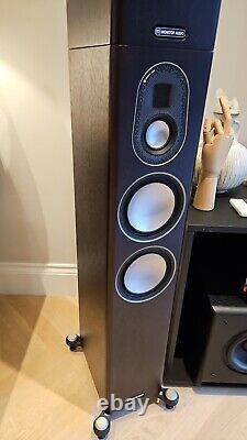 Monitor Audio Gold 5G 200 Floor Standing Speakers Dark Walnut £2250 Asking