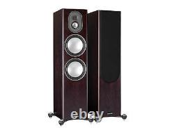 Monitor Audio Gold 5G 300 Floor Standing Speakers Dark Walnut