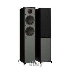 Monitor Audio Monitor 200 Floorstanding Speakers (3G Series) Black