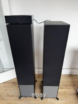 Monitor Audio Monitor 300 Series Floorstanding Speakers Black Pair Hi-Fi