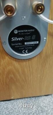Monitor Audio RS8 silver pair of floor standing speakers