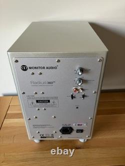 Monitor Audio Radius 270 HD Floor Standing Speakers with matching SUB in silver