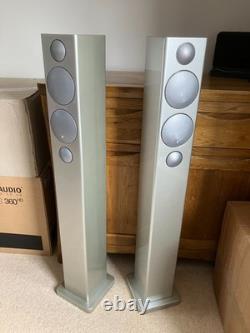 Monitor Audio Radius 270 HD Floor Standing Speakers with matching SUB in silver