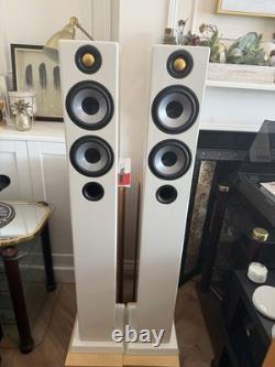 Monitor Audio Radius 270 White Floorstanding Standing Speakers Pair AV HIFI YORK