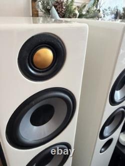 Monitor Audio Radius 270 White Floorstanding Standing Speakers Pair AV HIFI YORK