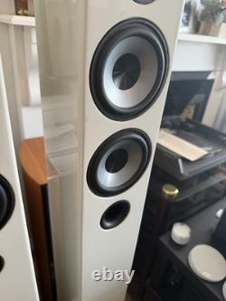 Monitor Audio Radius 270 White Floorstanding Standing Speakers Pair AV HIFI YORK