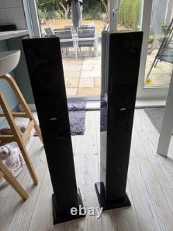 Monitor Audio Radius 270 floor standing speakers in gloss black