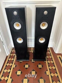 Monitor Audio SILVER 5 Floorstanding Speakers in Black TESTED Vintage Hifi YORK