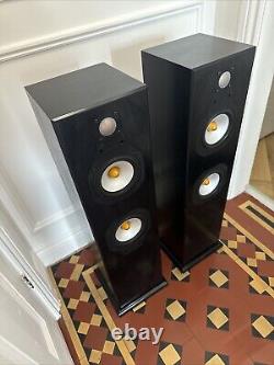 Monitor Audio SILVER 5 Floorstanding Speakers in Black TESTED Vintage Hifi YORK