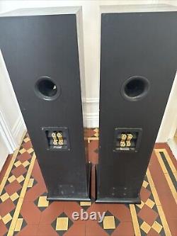 Monitor Audio SILVER 5 Floorstanding Speakers in Black TESTED Vintage Hifi YORK