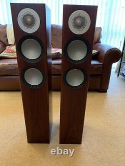 Monitor Audio Silver 200 6G (6th Generation) Floor Standing Speakers Walnut