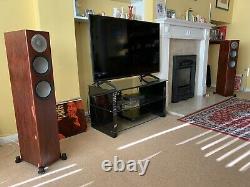 Monitor Audio Silver 200 6G (6th Generation) Floor Standing Speakers Walnut