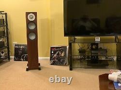 Monitor Audio Silver 200 6G (6th Generation) Floor Standing Speakers Walnut