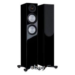 Monitor Audio Silver 200 7G Floorstanding Speakers Black Gloss