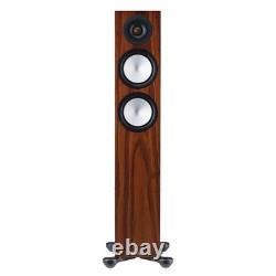 Monitor Audio Silver 200 7G Floorstanding Speakers Natural Walnut