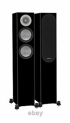 Monitor Audio Silver 200 Floor Standing Speakers High Gloss Black