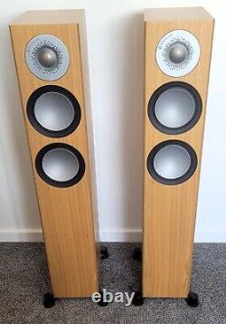 Monitor Audio Silver 200 Speakers (6G) in Natural Oak