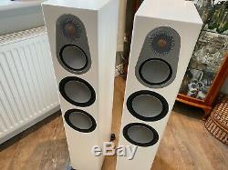 Monitor Audio Silver 300 (6G) Stain White Floorstanding Speakers