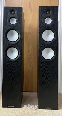 Monitor Audio Silver 300 7G Floor-Standing Speakers Black Oak