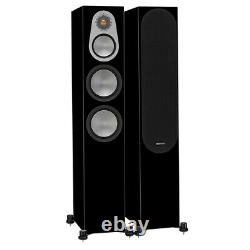 Monitor Audio Silver 300 Floor Standing Speakers High Gloss Black