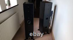 Monitor Audio Silver 500 speakers piano black