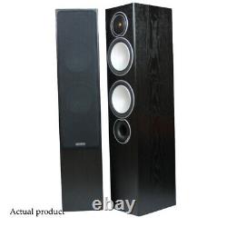 Monitor Audio Silver 6 Speakers Black Pair Floorstanding Towers Boxed