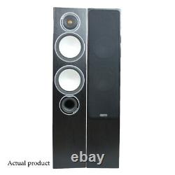 Monitor Audio Silver 6 Speakers Black Pair Floorstanding Towers Boxed