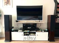 Monitor Audio Silver 8 in Walnut Floor Standing Speakers in Excellent Condition