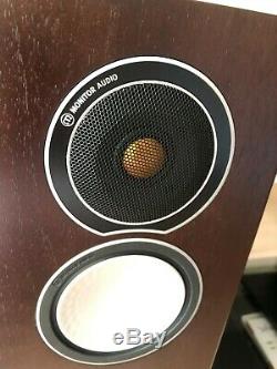 Monitor Audio Silver 8 in Walnut Floor Standing Speakers in Excellent Condition