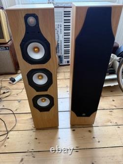 Monitor Audio Silver 8i Floorstanding Speakers Natural Oak
