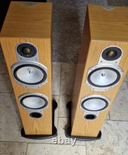Monitor Audio Silver RS6 Floorstanding Speakers Natural Oak Fully Working